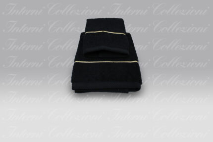 Coppia Spugna S12 bacchettina nero-oro Dea