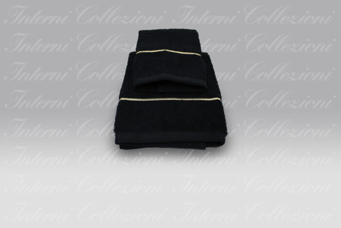 Coppia Spugna S12 bacchettina nero-oro Dea