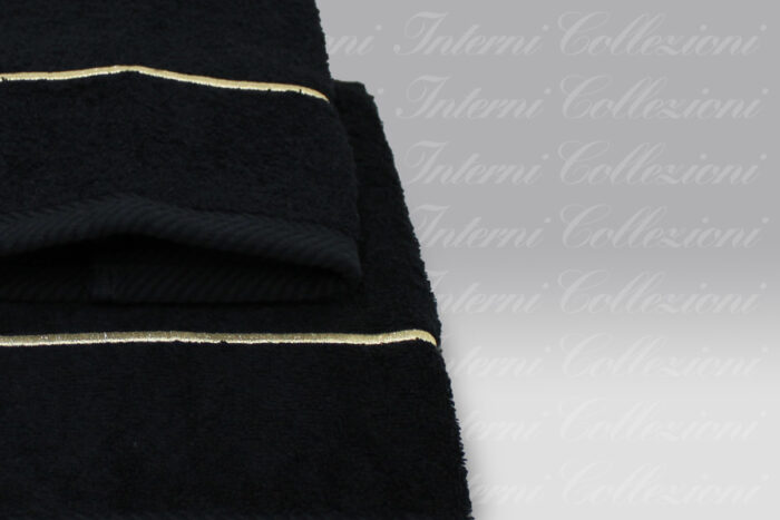 Coppia Spugna S12 bacchettina nero-oro Dea