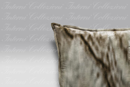 Cuscino Canova Marmo beige-moka Mastro Raphael
