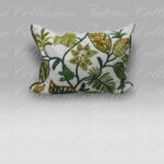 Cuscino Foglia Decoratica Embroidered Designers Guild