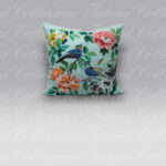 Cuscino Miraflores duck egg Designers Guild