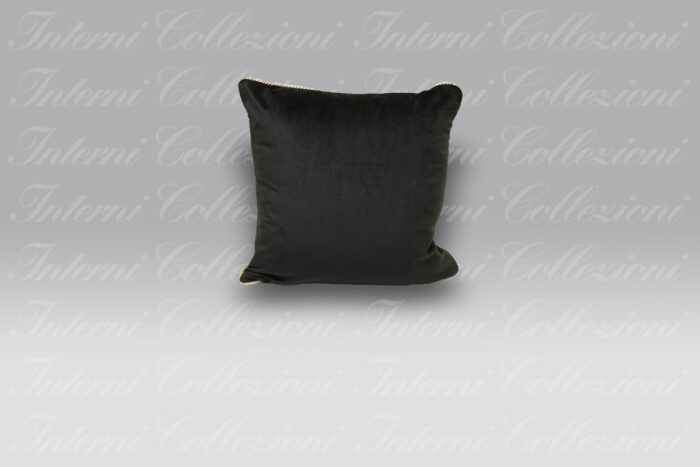 Cuscino Mirror Snake nero Roberto Cavalli