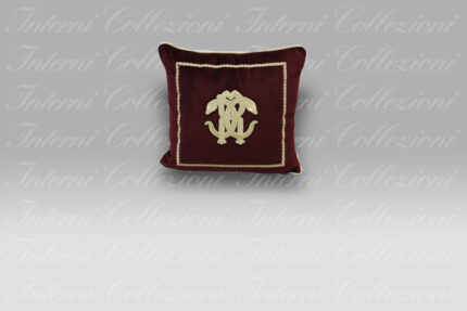 Cuscino Mirror Snake uva Roberto Cavalli