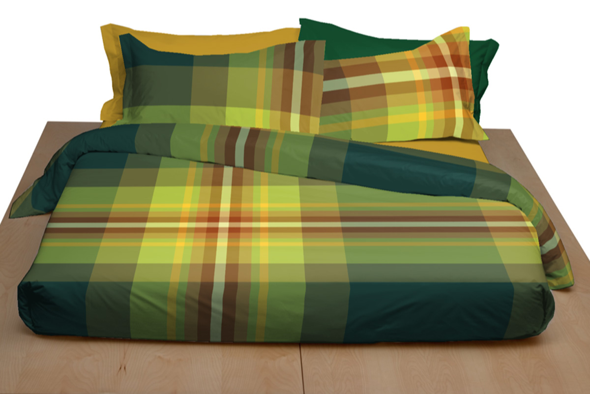 Parure Letto Green 7482 Bossi Casa (3) Parure Letto Green 7482 Bossi Casa