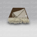 Plaid Arturo beige-marrone chiaro Co.Bi