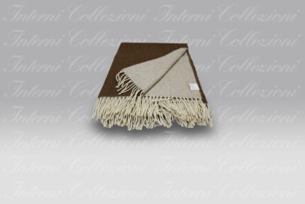 Plaid Arturo beige-marrone chiaro Co.Bi