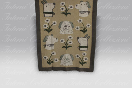 Plaid Boiled Wool Bau Beauty beige Frati Home