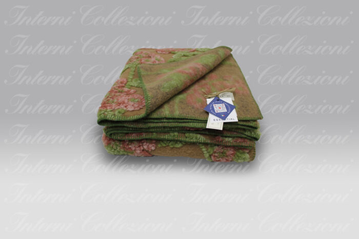Plaid Boiled Wool Easy Old Flower Frati Home