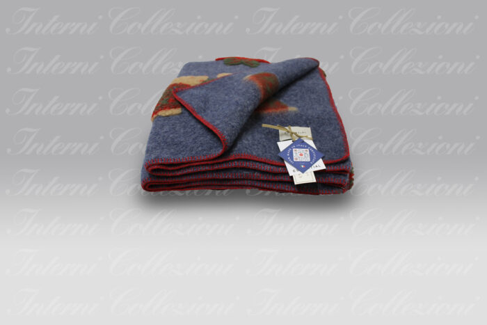 Plaid Boiled Wool Easy The Bear Christmas Frati Home