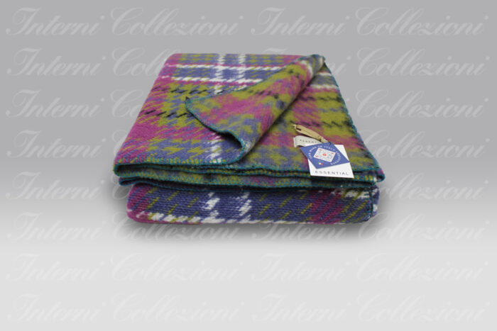 Plaid Boiled Wool Plain Jacquard Classic lemon Frati Home