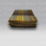 Plaid Boiled Wool Plain Jacquard Classic zafferano Frati Home