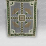 Plaid Boiled Wool Trionfale green Frati Home