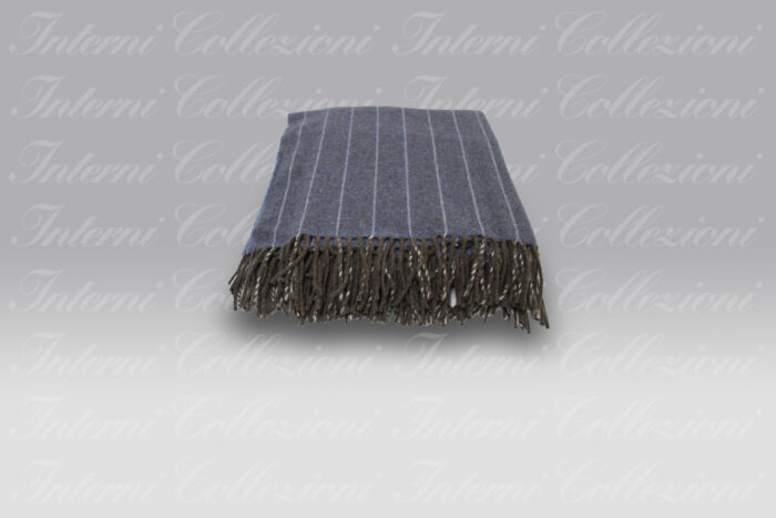 Plaid Kester Gessato blu Mastro Raphael