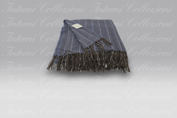Plaid Kester Gessato blu Mastro Raphael
