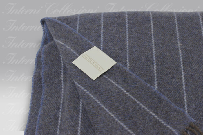 Plaid Kester Gessato blu Mastro Raphael