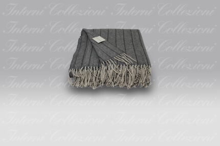 Plaid Kester Gessato grigio medio Mastro Raphael