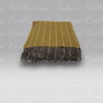 Plaid Kester Gessato senape Mastro Raphael