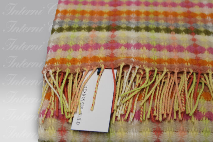 Plaid Marano peony Designers Guild