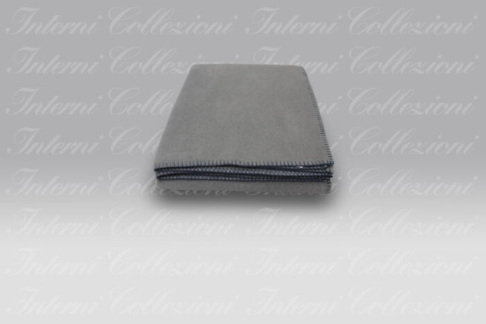 Plaid Soft Viscose grigio Frati Home