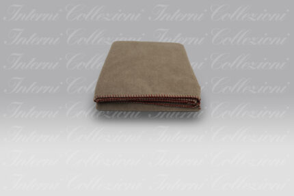 Plaid Soft Viscose tortora Frati Home
