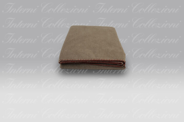 Plaid Soft Viscose tortora Frati Home