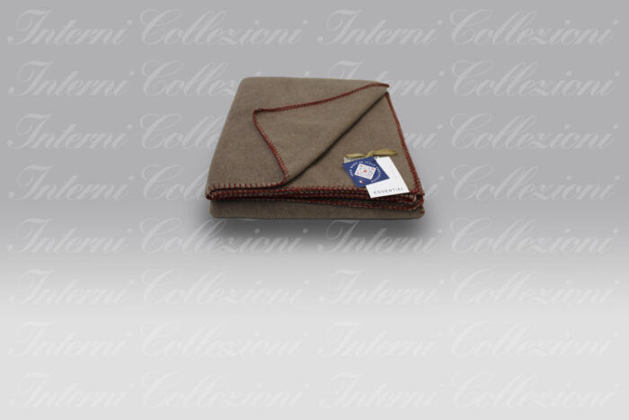 Plaid Soft Viscose tortora Frati Home