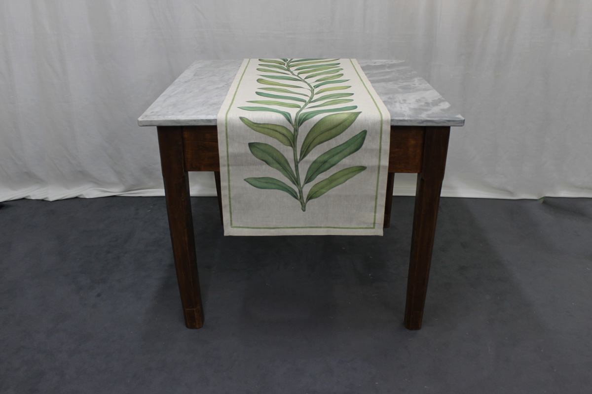 Runner Tamarindo Tessitura Toscana Telerie (1) Runner Tamarindo Tessitura Toscana Telerie