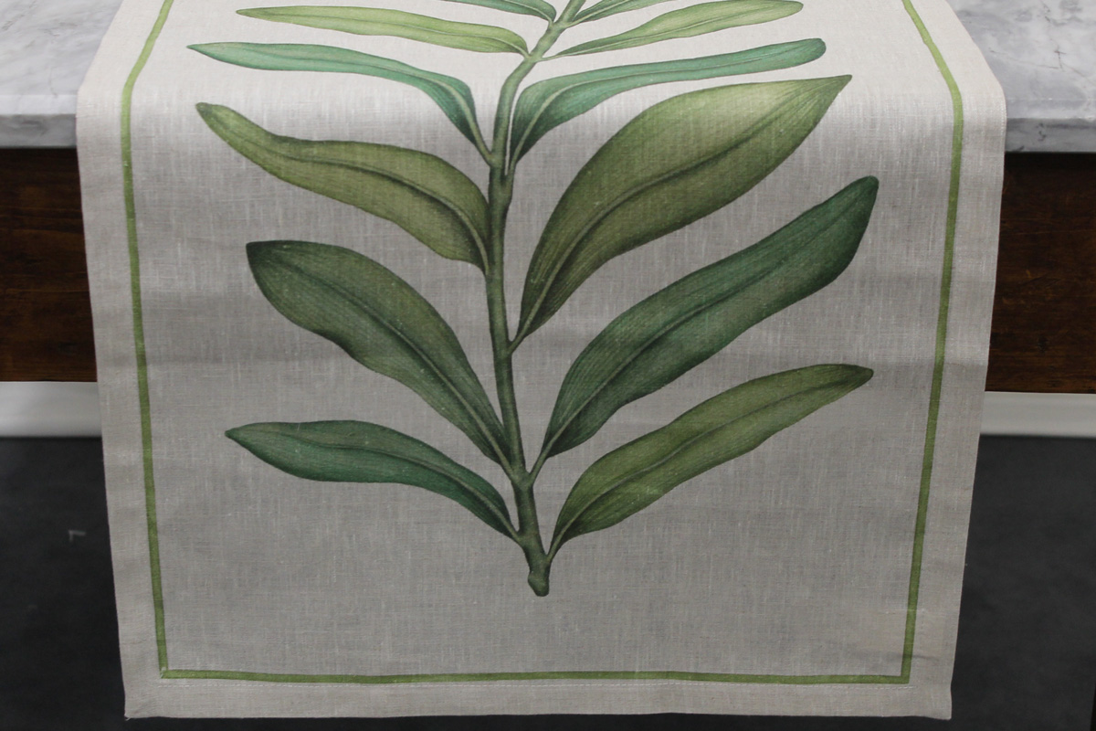 Runner Tamarindo Tessitura Toscana Telerie (2) Runner Tamarindo Tessitura Toscana Telerie