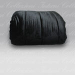 Trapunta Privè velluto nero Dea