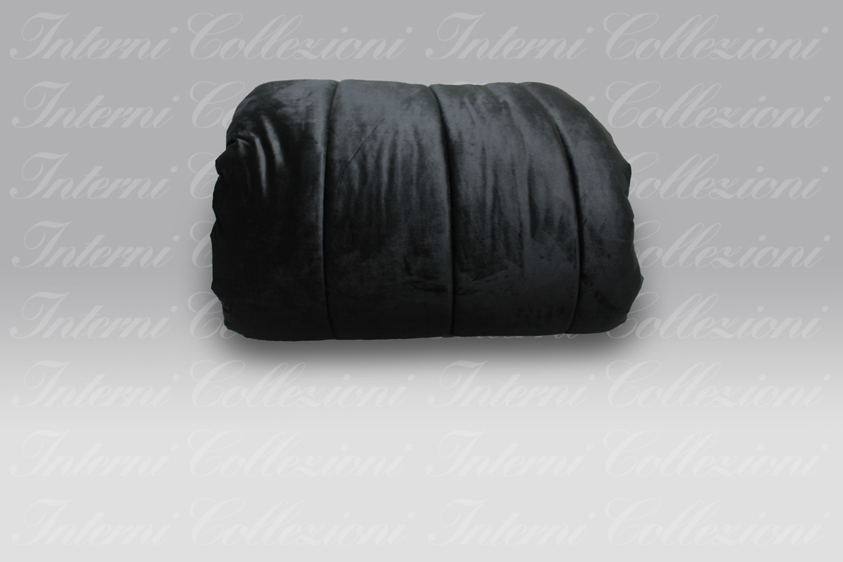 Trapunta Privè velluto nero Dea (1) Trapunta Privè velluto nero Dea