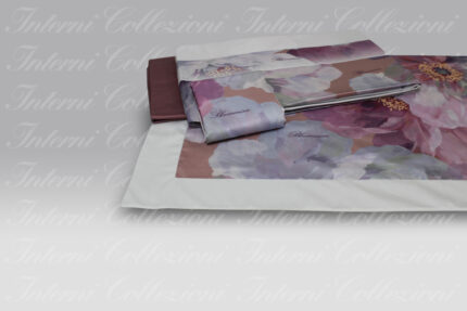 Completo Lenzuola Hibiscus glicine Blumarine