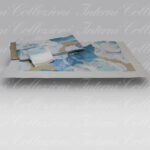 Completo Lenzuola Hibiscus turchese Blumarine