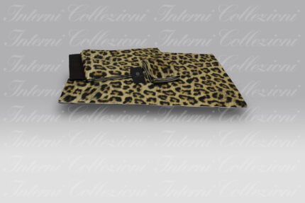 Completo Lenzuola Leopard brown Philipp Plein