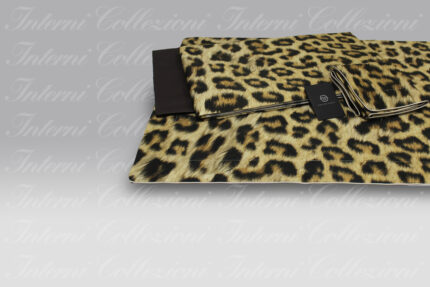 Completo Lenzuola Leopard brown Philipp Plein