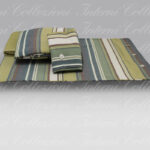 Completo Lenzuola No Stiro Rigato 7488 Bossi Casa