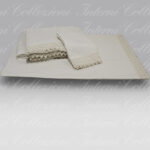 Completo Lenzuola Pizzo Intaglio pane Opificio dei Sogni