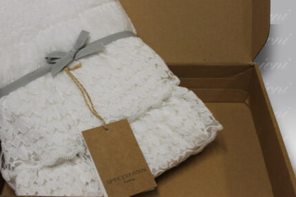 Coppia Spugna Ortensia bianco Opificio dei Sogni