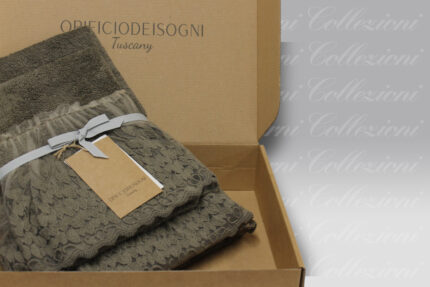 Coppia Spugna Ortensia choco Opificio dei Sogni