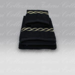 Coppia Spugna S20 greca nero-oro Dea