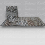 Parure Sacco Quadrillè 8459 grigio Tag House