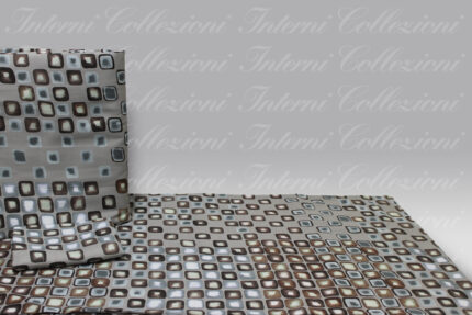 Parure Sacco Quadrillè 8459 grigio Tag House