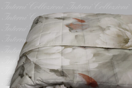 Quilt Ranuncolo ecrù Blumarine