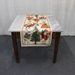 Runner Artissima 4009 Happy Christmas Tag House