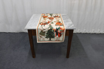 Runner Artissima 4009 Happy Christmas Tag House