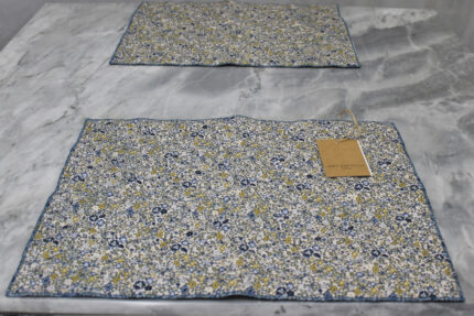 Set 2 tovagliette Aurora blu Opificio dei Sogni