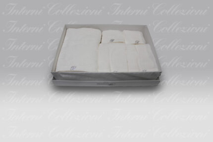 Set Spugna 5 Pezzi Samira bianco Blumarine