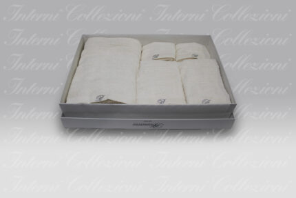 Set Spugna 5 Pezzi Samira perla-avorio Blumarine