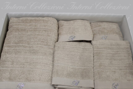 Set Spugna 5 Pezzi Samira sabbia Blumarine