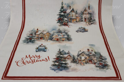 Strofinaccio Merry Christmas Frozen Tessitura Randi